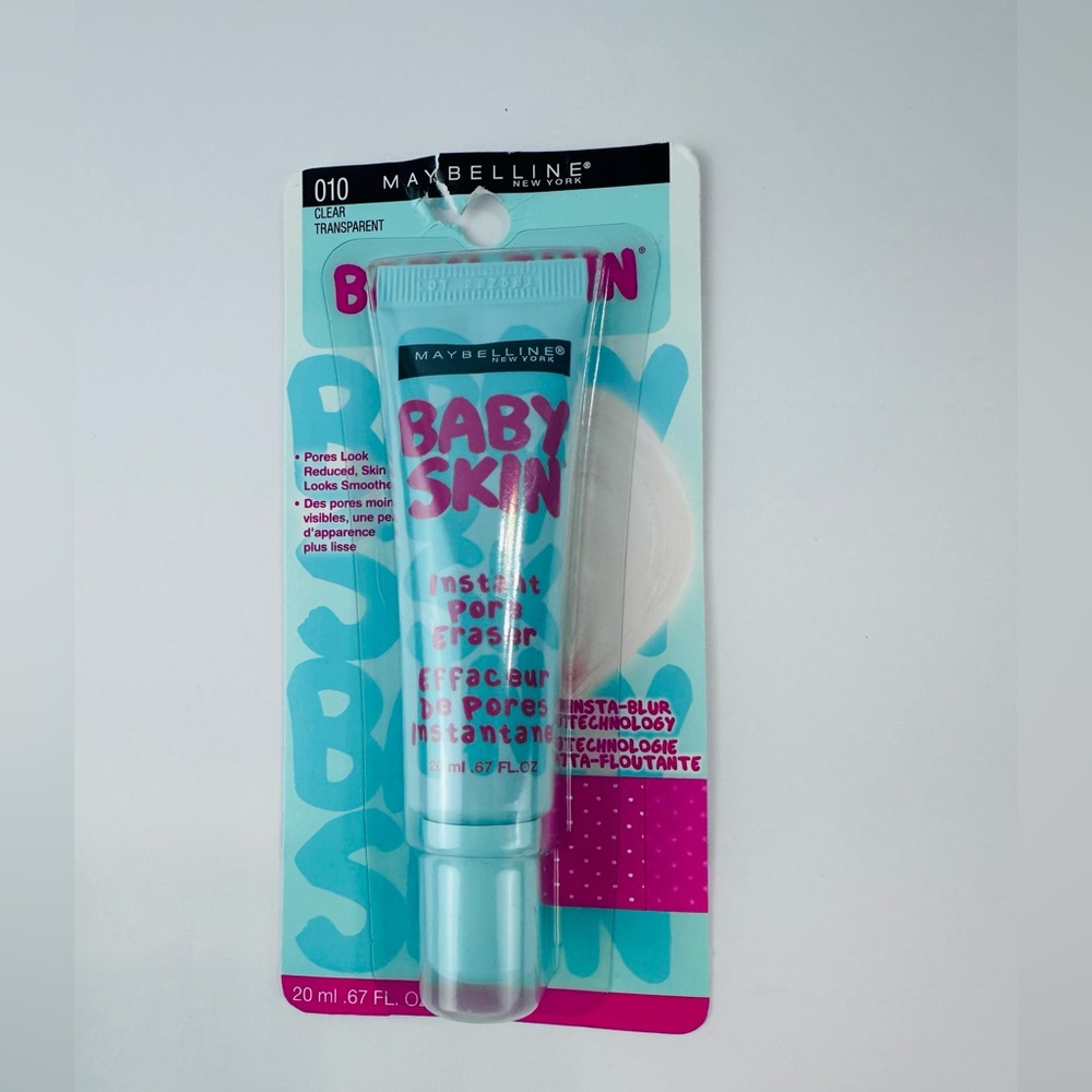 Maybelline Baby Skin Instant Pore Eraser Primer – 010 Clear | NEW